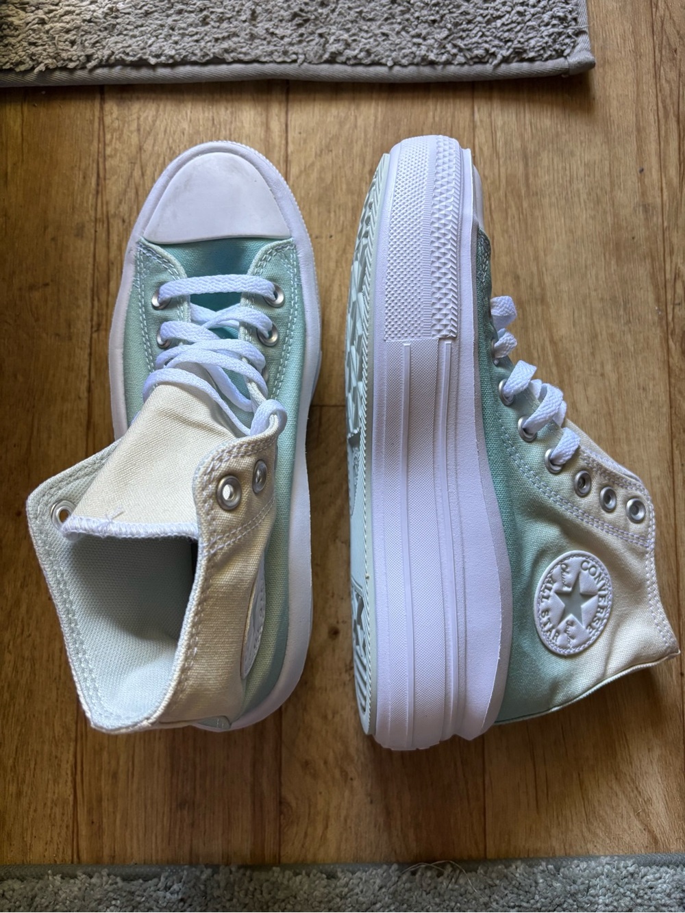 Converse High Top Platform Shoes
